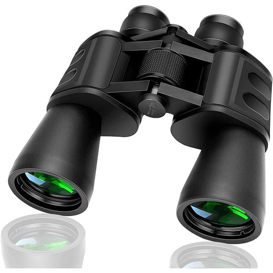 IZEYNO 20x50 Binoculars, High Power Binoculars with Low Light Night Vision, Compact Waterproof Binoculars for Bird Watching Hunting Travel Football Stargazing BAK-4 Prism FMC Lens