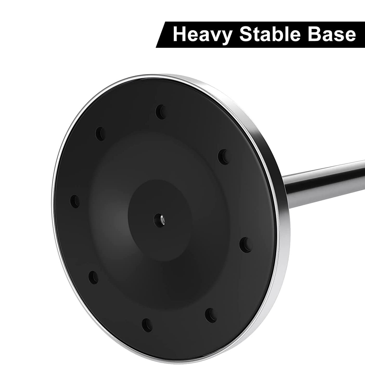 IZEYNO Toilet Paper Holder Stand, Freestanding Toilet Roll Holder, Stainless Steel Paper Storage for Bathroom - Image 4